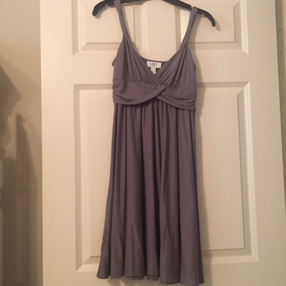 Brand New Ann Taylor Loft XXS petite grey dress