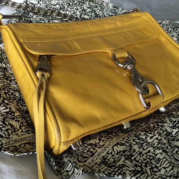 Yellow REBECCA MINKOFF Mini Mac - Picture 2 of 4