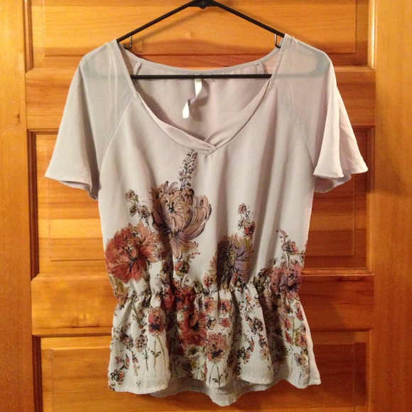 XS Lauren Conrad floral top