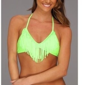NWT Body glove Ibiza fringe top