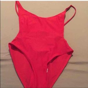 Sexy side boob high cut bathing suit M