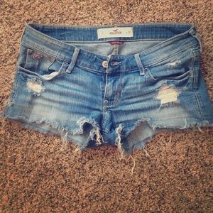 Hollister denim shorts
