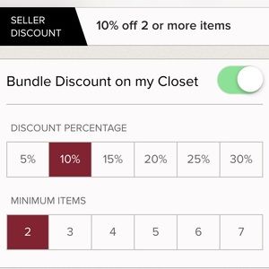BUNDLE DISCOUNTS