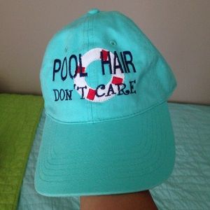 Boutique Hat "Pool Hair Don't Care"