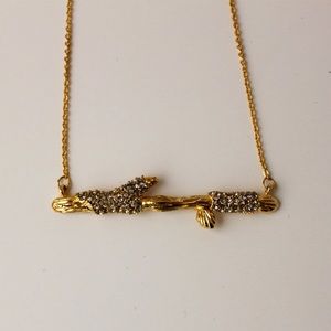 Jeweled Twig Necklace