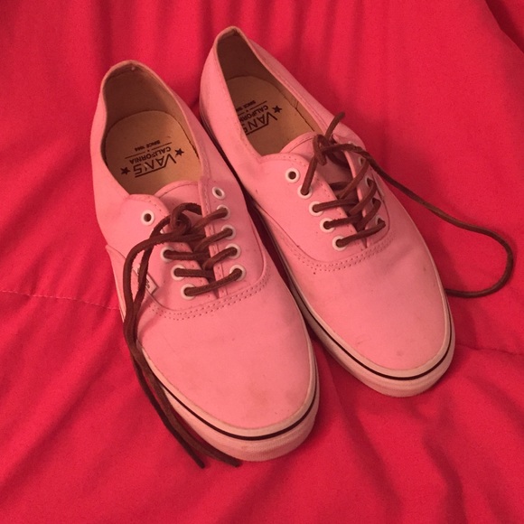 Light pink Vans