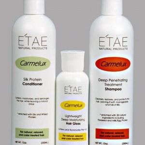 Etae Carmelux hair conditioner and hair gloss