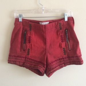 🌻🌻Free People High Waisted Shorts
