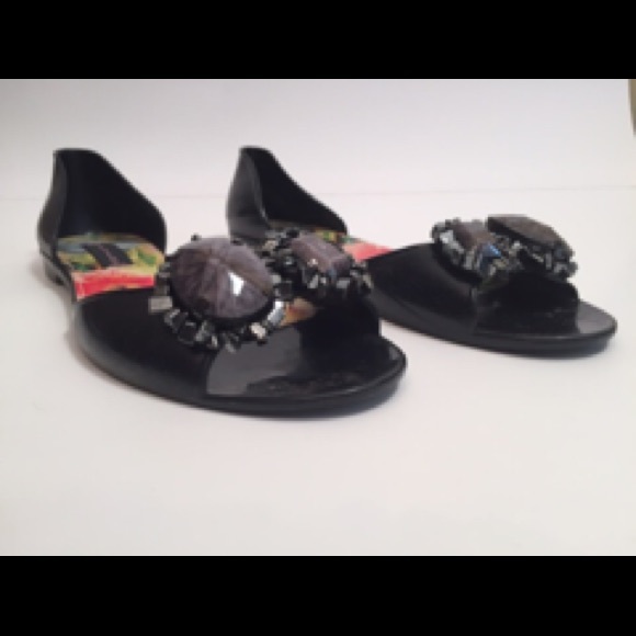 🌟Reduced🌟 New Steve Madden Black Jellys Sandals