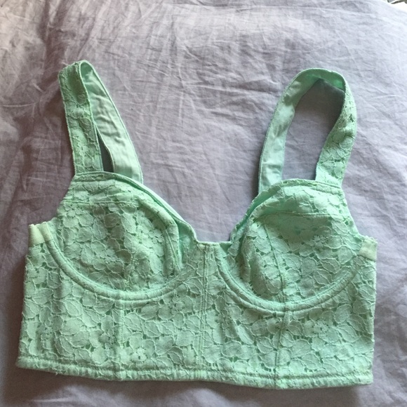 PINK Victoria's Secret Tops - Nwot Victoria's Secret Pink bustier crop top