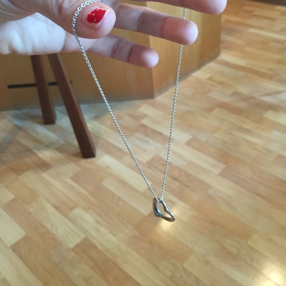 Open heart Tiffany necklace - Picture 3 of 4