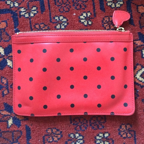J.Crew leather pouch