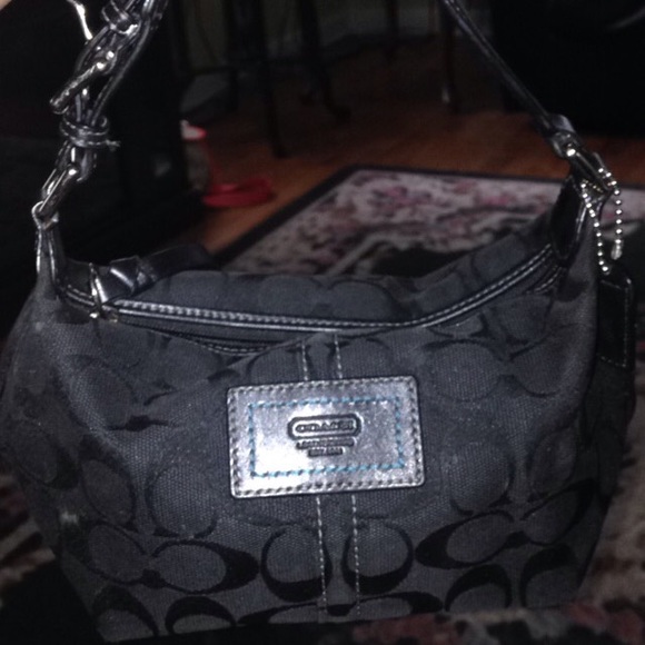 BLACK COACH PURSE