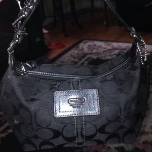 BLACK COACH PURSE
