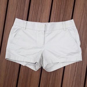 J Crew 3" Chino Shorts