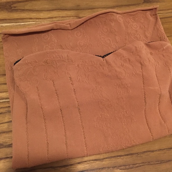 Free People Tube Top Strapless Stretchy Lace