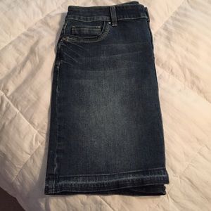 WHBM denim skirt