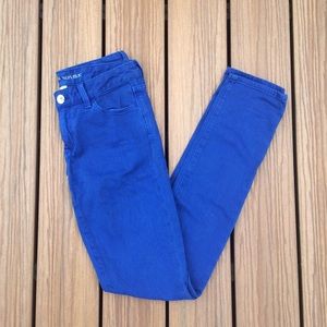Banana Republic Bright Blue Skinnies