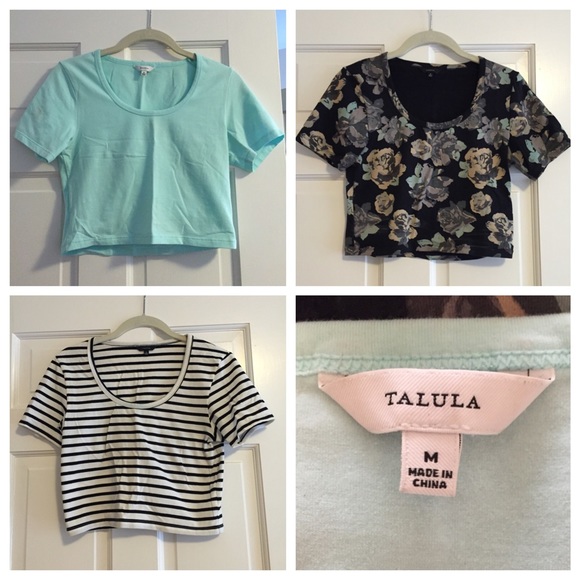 Talula crop tops