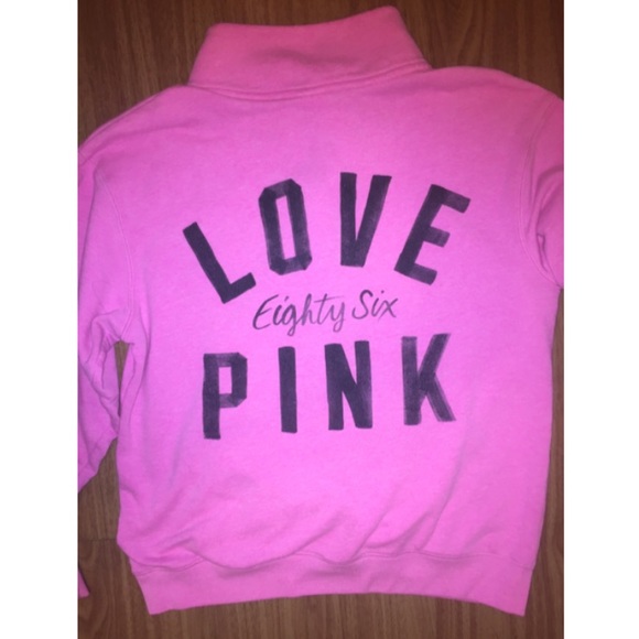 VS PINK Half-Zip