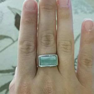 Lia Sophia Ocean ring size 8