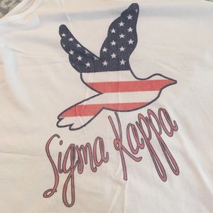 Sigma Kappa American Flag Dove Tank