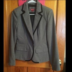 gray blazer