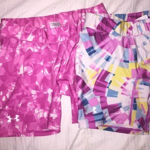 2 pairs of Under Armour tights