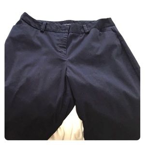 Navy blue slacks