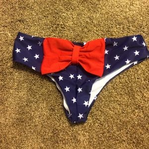 SUMMER CLEARANCE American flag bikini bottoms