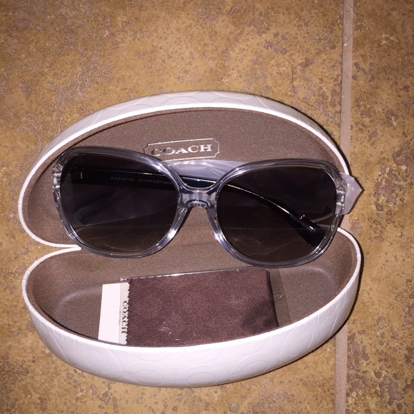 Coach Accessories - Coach Selma Crystal Black Sunglasses, new in case