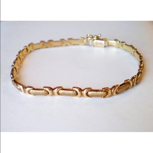 Italian Jewelry Sold Gold Bracelet Made In Italy 4 Karat Poshmark
