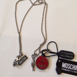 Moschino nautical necklace NWT