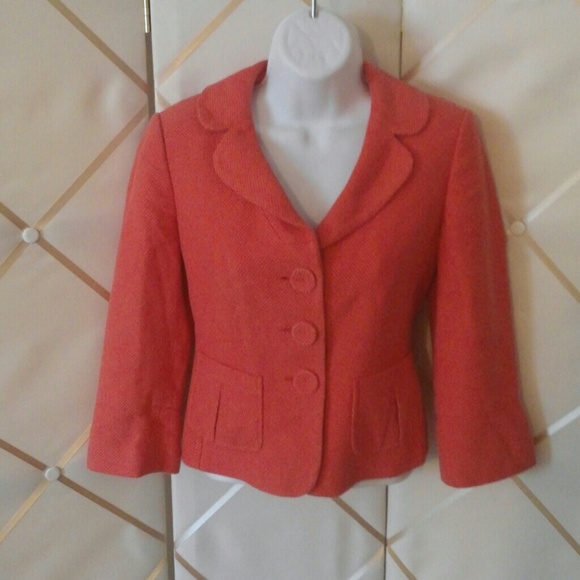 Ann taylor coral jacket - Picture 1 of 3