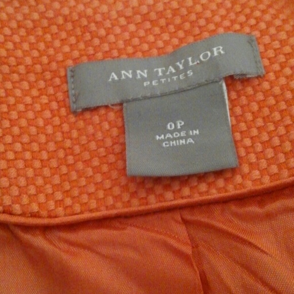 Ann taylor coral jacket - Picture 3 of 3