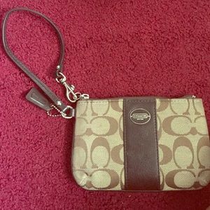 Authentic Coach Wristlet