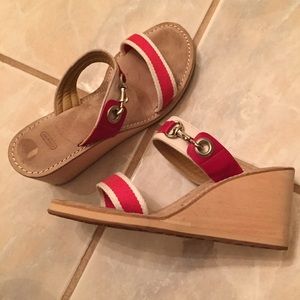 Coach Summer Wedge Sandal