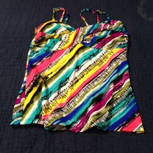 Bathing suit w/2 skirt bottoms