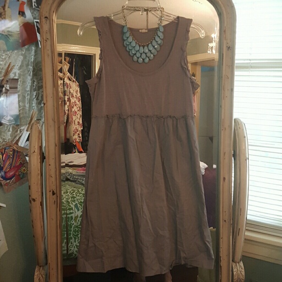 Reduced!!! J.Crew Summer dress in grey