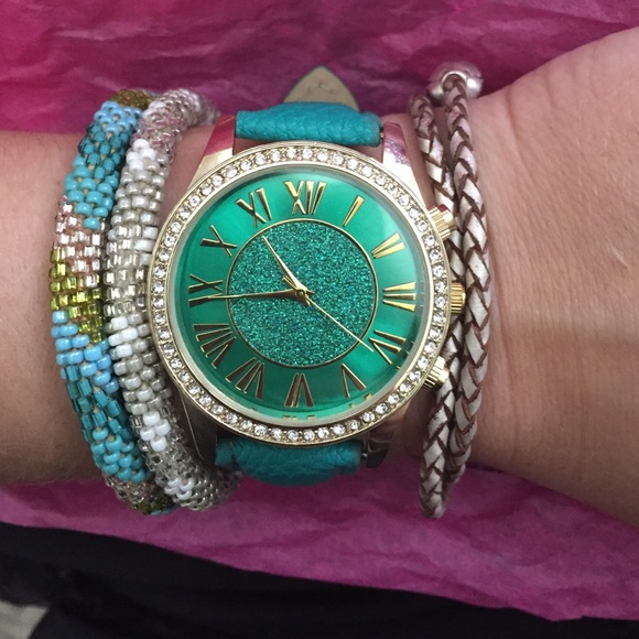 New Turquoise watch never been used!