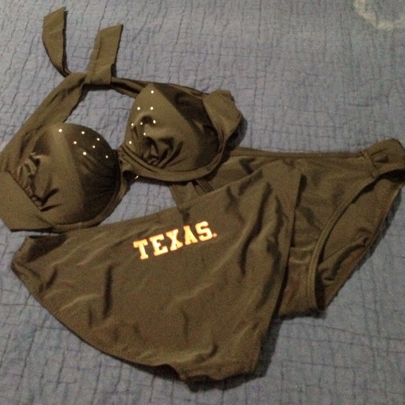 Bathing suit w/one extra bottom (TEXAS)