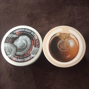 2 full size The Body Shop body butters
