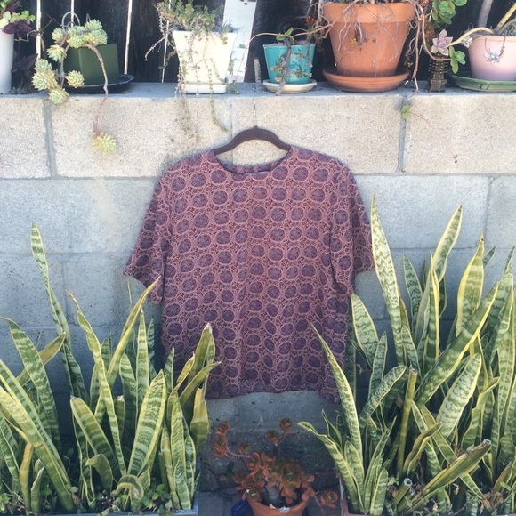 Vintage Tops - Gorgeous oversize vintage print top