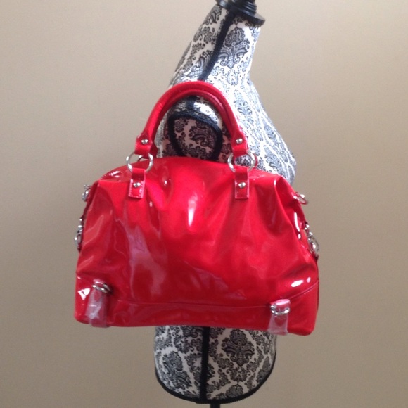 Red Patent Handbag