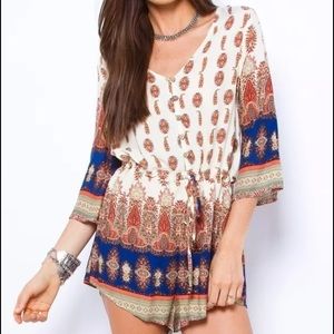 Last one! Boho playsuit romper