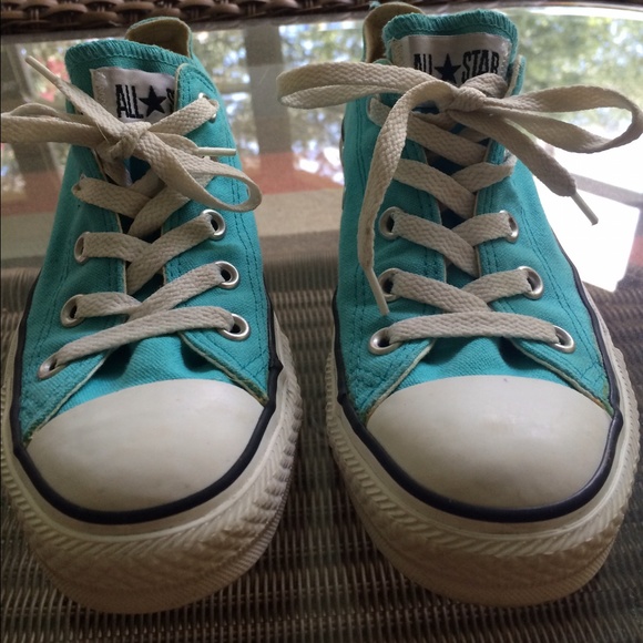 Turquoise Converse