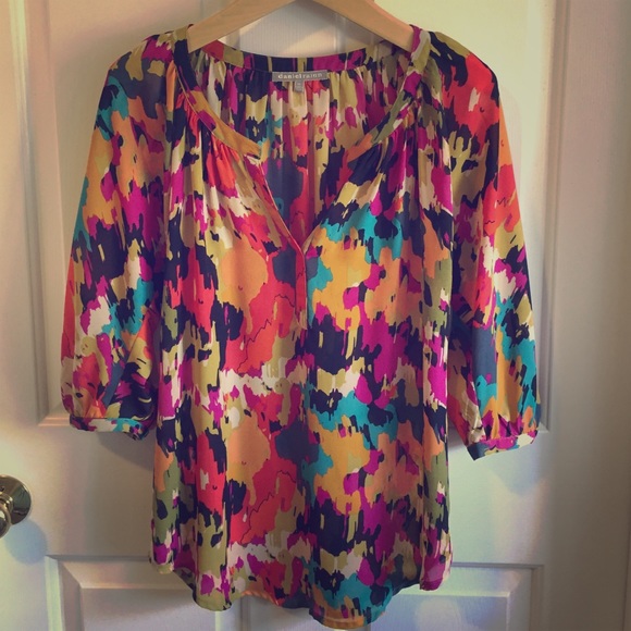 Daniel Rainn Print Blouse