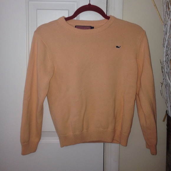 Vineyard vines tangerine sweater