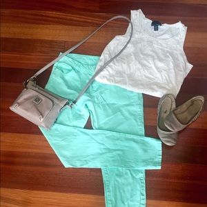Seafoam/Mint Green Jeans