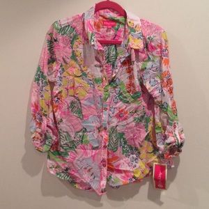 Lilly Pulitzer for Target blouse 🌸🌴